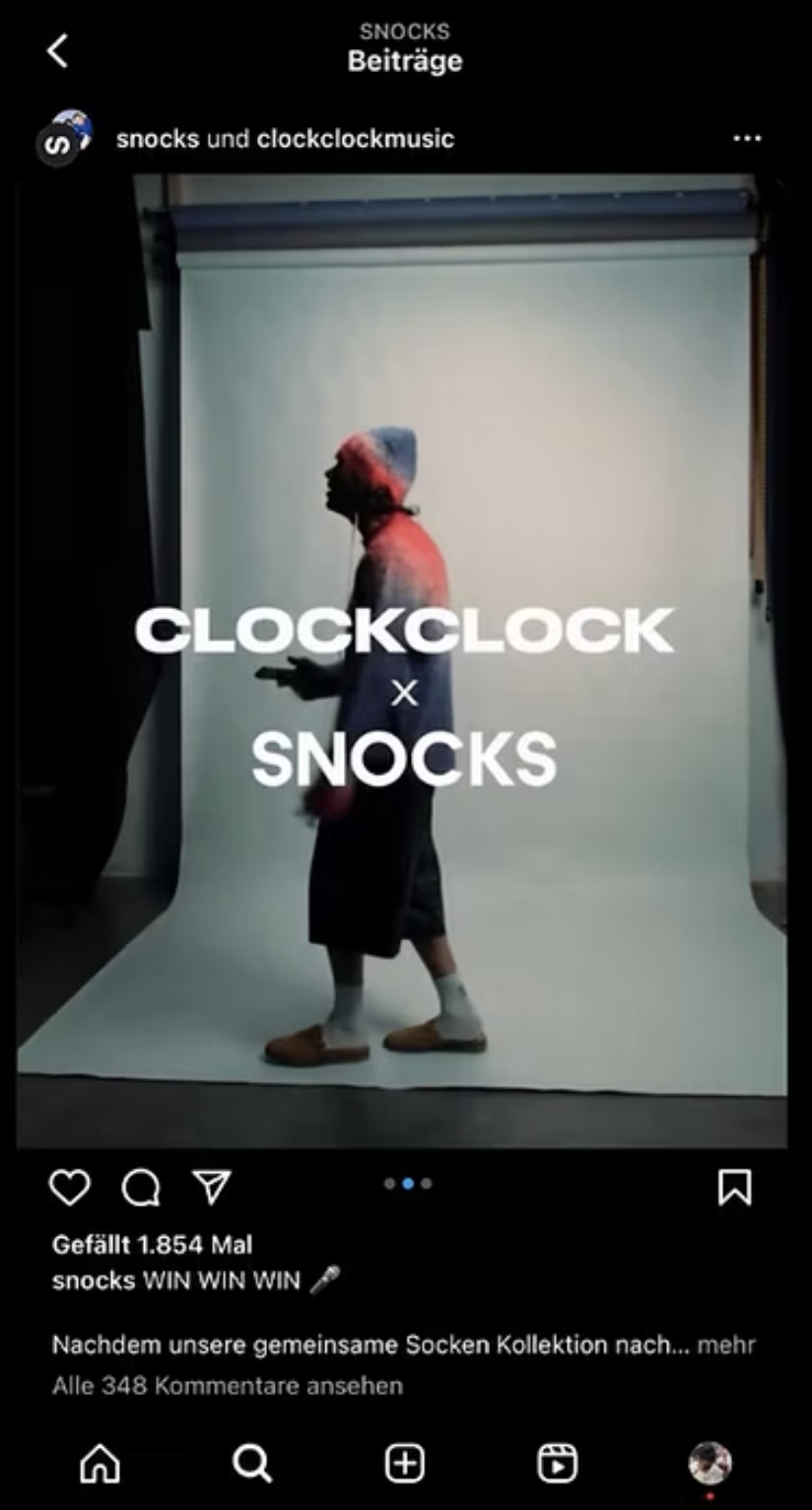 clockclockmusic x SNOCKS Post 2